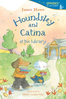 Houndsley and Catina at the Library by Howe, James