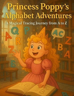 Princess Poppy's Alphabet Adventure: A Magical Tracing Journey from A to Z by Mathias