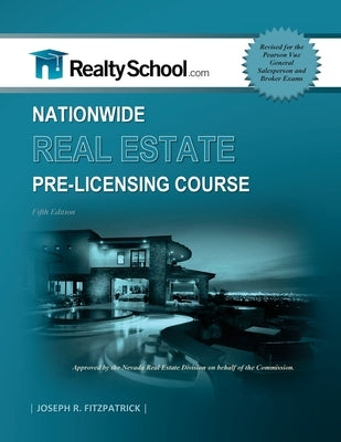 5th Edition Nationwide Real Estate Pre-licensing Course by Fitzpatrick, Joseph R.