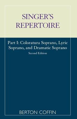 The Singer's Repertoire, Part I by Coffin, Berton