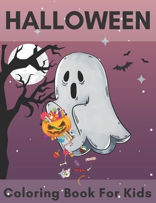 Halloween Coloring Book For Kids.: Coloring Book For Kids Ages 4-8. Halloween Designs Including Ghost, Witches, Pumpkins And More! by Warner, Aubrey