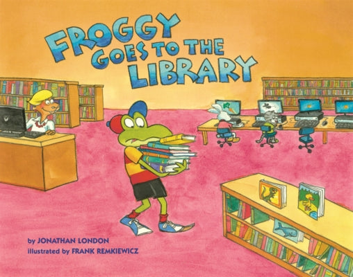 Froggy Goes to the Library by London, Jonathan