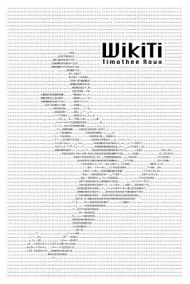WikiTi by Roux, Timothee W.