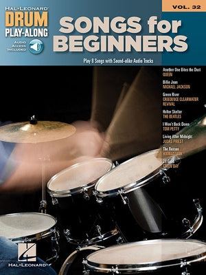 Songs for Beginners Drum Play-Along Volume 32 - Book/Online Audio [With CD (Audio)] by Hal Leonard Corp