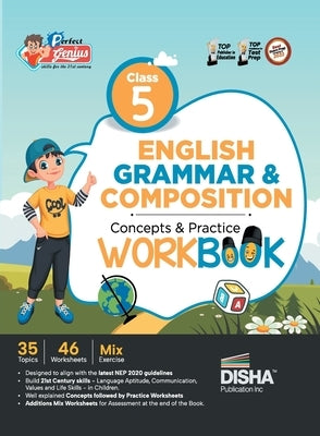 Perfect Genius Class 5 English Grammar & Composition Concepts & Practice Workbook Follows NEP 2020 Guidelines by Disha Experts