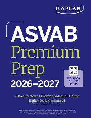 ASVAB Premium Prep 2026-2027 by Kaplan Test Prep