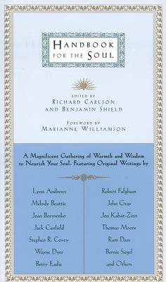 Handbook for the Soul by Shield, Benjamin