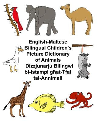 English-Maltese Bilingual Children's Picture Dictionary of Animals by Carlson, Kevin
