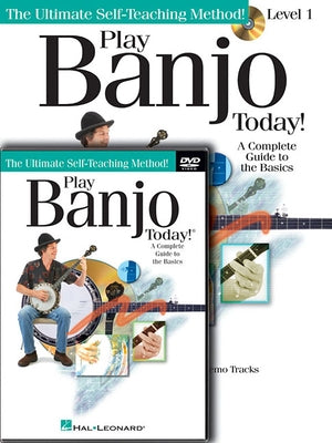 Play Banjo Today! Beginner's Pack: Level 1 Book/Online Audio/DVD Pack [With CD/DVD] by O'Brien, Colin
