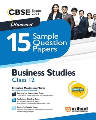 Arihant CBSE Sample Question Papers Class 12 Business Studies Book for 2024 Board Exam by Saini, Abhay