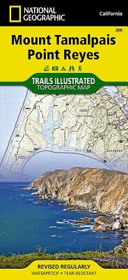 Mount Tamalpais, Point Reyes Map by National Geographic Maps