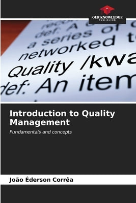 Introduction to Quality Management by Corr鸞, Jo縊 ﾉderson