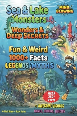 Sea & Lake Monsters, Wonders & Deep Secrets: 1000+ Fun & Weird Facts, Myths, Legends, Images, Comics, Games & More by Blown, Mind