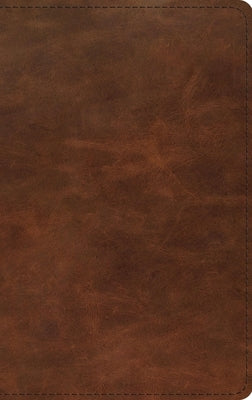 ESV Thinline Bible, Red Letter (Full Grain Leather, Saddle Brown) by Esv Bibles