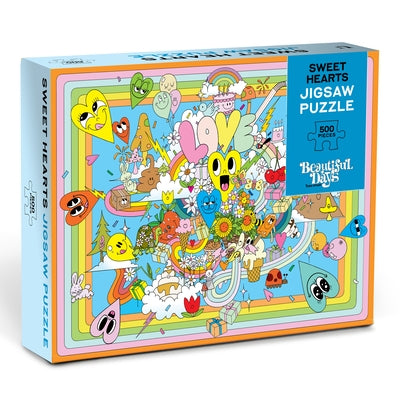 Sweet Hearts 500-Piece Jigsaw Puzzle by Uphues, Christopher