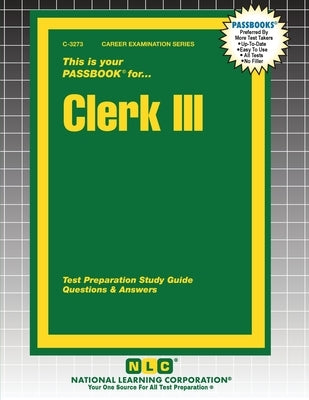 Clerk III by Passbooks