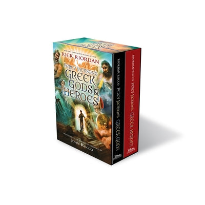Percy Jackson's Greek Gods & Heroes Boxed Set by Riordan, Rick