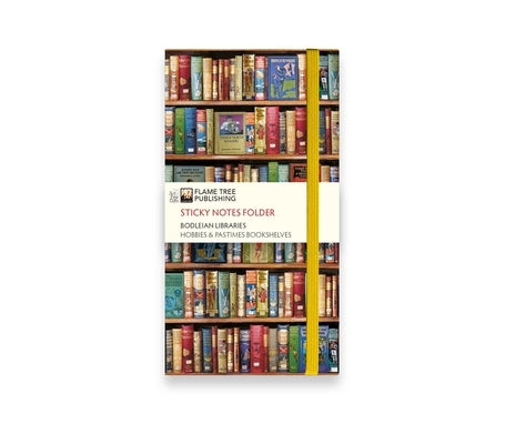 Bodleian Libraries: Hobbies & Pastimes Bookshelves Flame Tree Sticky Notes Folder by Flame Tree Studio