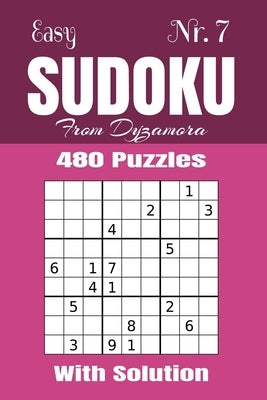Easy Sudoku Nr.7: 480 puzzles with solution by Dyzamora, From