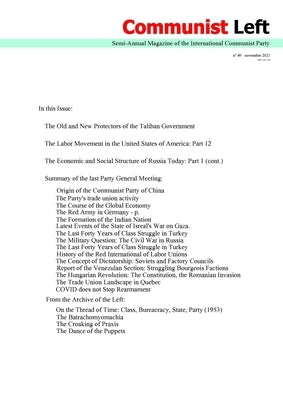 Communist Left Magazine #49: Semi-Annual Magazine of the International Communist Party by Party, International Communist