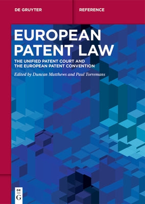 European Patent Law by No Contributor