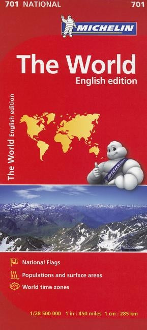Michelin the World National Map by Michelin