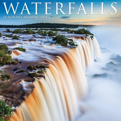 Waterfalls 2025 12 X 12 Wall Calendar by Willow Creek Press