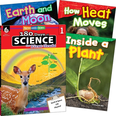 Learn-At-Home: Science Bundle Grade 1: 4-Book Set by Multiple Authors