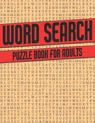 Word Search Puzzle Book for Adults: Wordsearches Puzzle Book with Solution by Majhi, Nevina