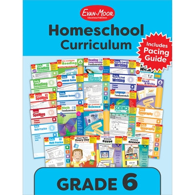 Homeschool Curriculum, Grade 6 by Evan-Moor Educational Publishers