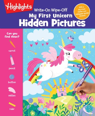 Write-On Wipe-Off My First Unicorn Hidden Pictures by Highlights