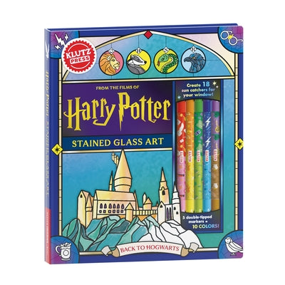 Harry Potter Stained Glass Back to Hogwarts by Klutz Press