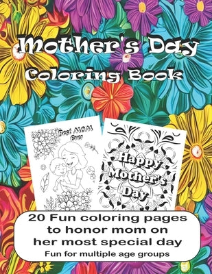 Mother's Day Coloring Book by Designs, Ah64