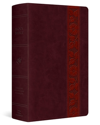ESV Giant Print Personal Size Bible, Red Letter (Trutone, Mahogany, Trellis Design) by Esv Bibles