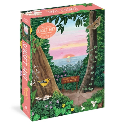 Pacific Coasting: Sunset Hike 1,000-Piece Puzzle by Kroll, Danielle