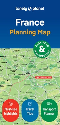 Lonely Planet France Planning Map 2 by Lonely Planet