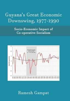 Guyana's Great Economic Downswing, 1977-1990: Socio-Economic Impact of Co-Operative Socialism by Gampat, Ramesh