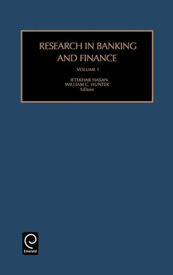 Research in Banking and Finance by Hasan, I.