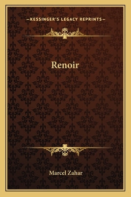Renoir by Zahar, Marcel