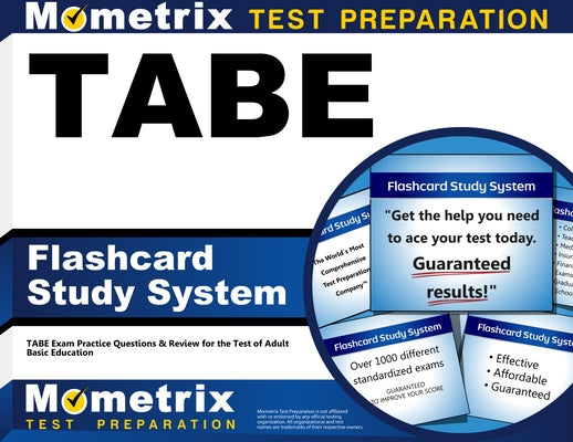 Tabe Flashcard Study System: Tabe Exam Practice Questions & Review for the Test of Adult Basic Education by Mometrix Adult Education Test Team