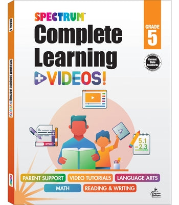 Spectrum Complete Learning + Videos Workbook by Spectrum