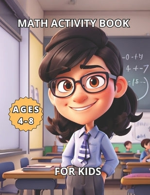 Math Activity Book: For children aged 4 to 8. by Press, Coloring Imagination