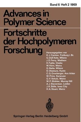Fortschritte Der Hochpolymeren-Forschung by Cantow, H. -J