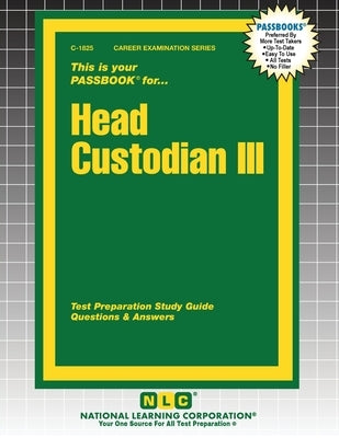 Head Custodian III by Passbooks