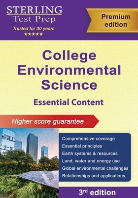 College Environmental Science: Essential Content by Test Prep, Sterling
