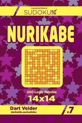 Sudoku Nurikabe - 200 Logic Puzzles 14x14 (Volume 7) by Veider, Dart