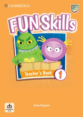 Fun Skills Level 1 Teacher's Book with Audio Download by Boylan, Jane