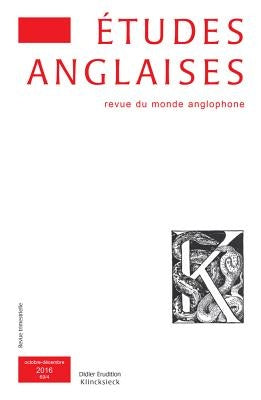Etudes Anglaises - No4/2016 by Tadie, Alexis