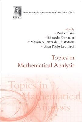 Topics in Mathematical Analysis by Ciatti, Paolo