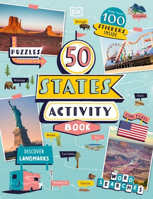 50 States Activity Book by DK